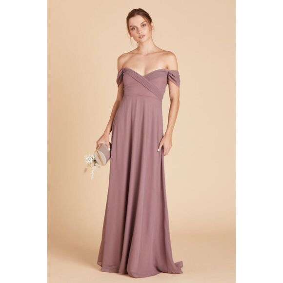 NWT Birdy Grey Womens Spence Convertible Bridesmaid Dress XXL Dark Mauve Wedding - Picture 3 of 16